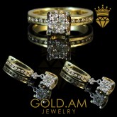 14K Gold Set jewelry voskya kompektner zolotiye komplekti  kupit online gold buy online voskya zarderi internet vacharq xanut (4)
